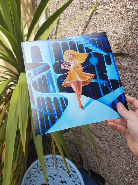 'The Lady Searching For Her Missing Right Arm I' (2022) | Art Print