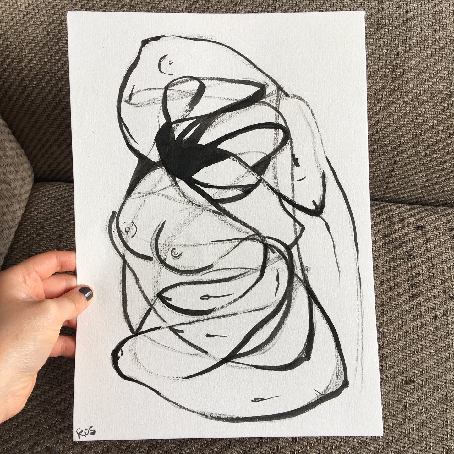 Unconscious Line Drawings | 2024 | Ink Drawings