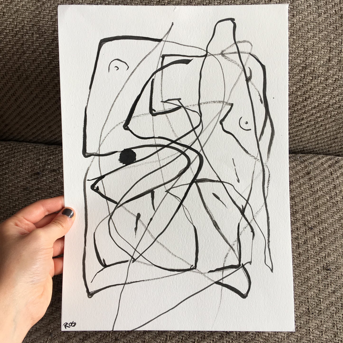 Unconscious Line Drawings | 2024 | Ink Drawings