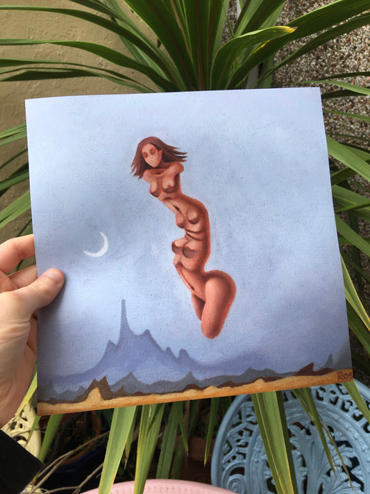 'A version of me went with you' (2023) | Art Print