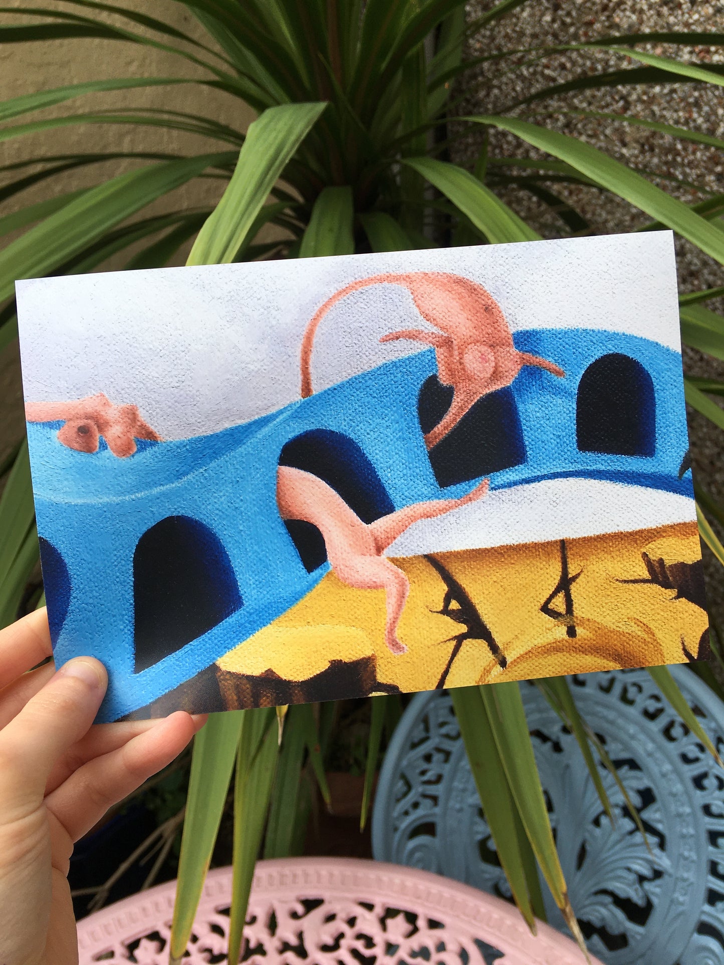 'The Soup of the Unconscious is Eaten by the Woman I Desire' (2022) | Art Print