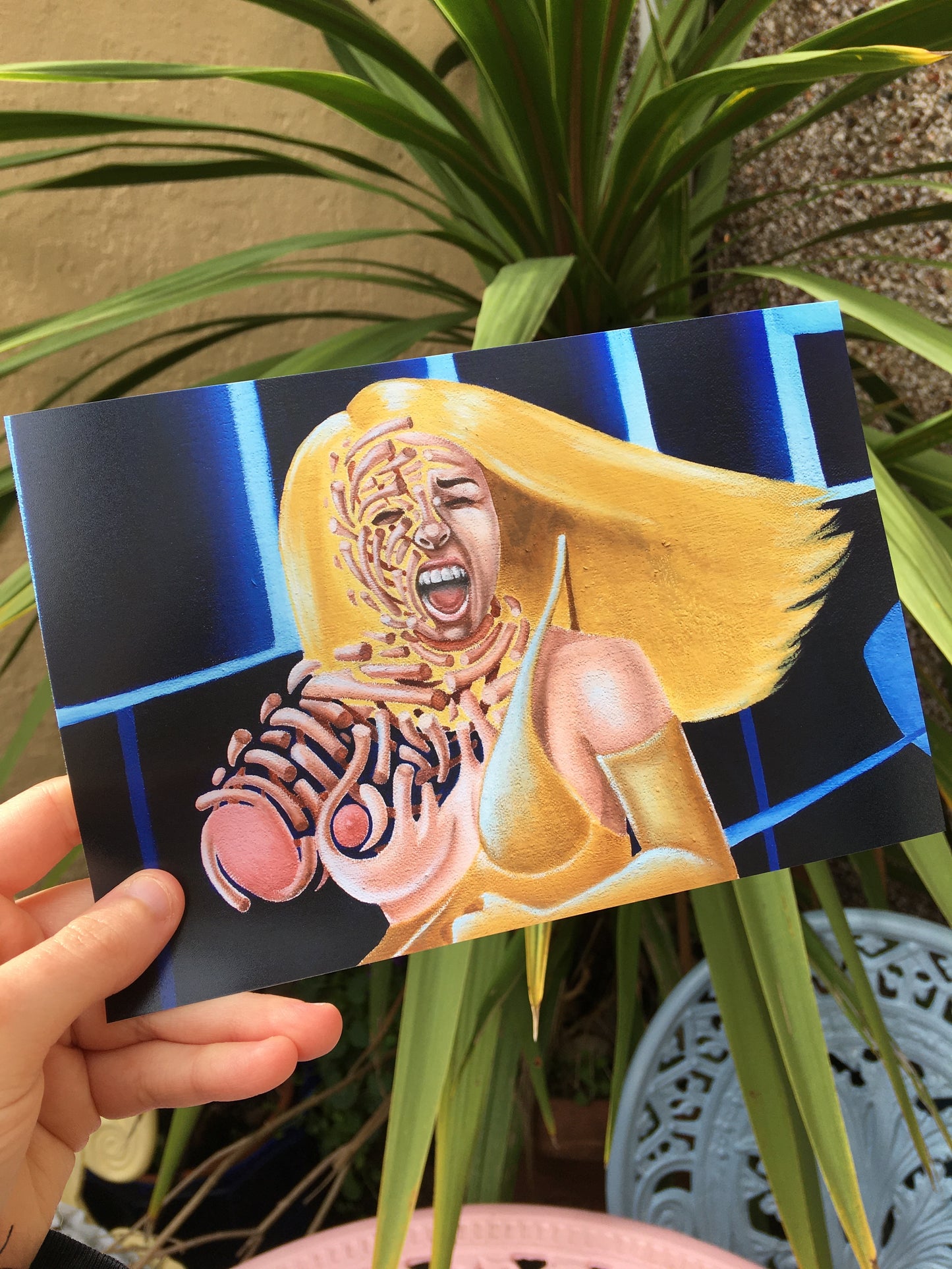 'The Lady Searching For Her Missing Right Arm I' (2022) | Art Print