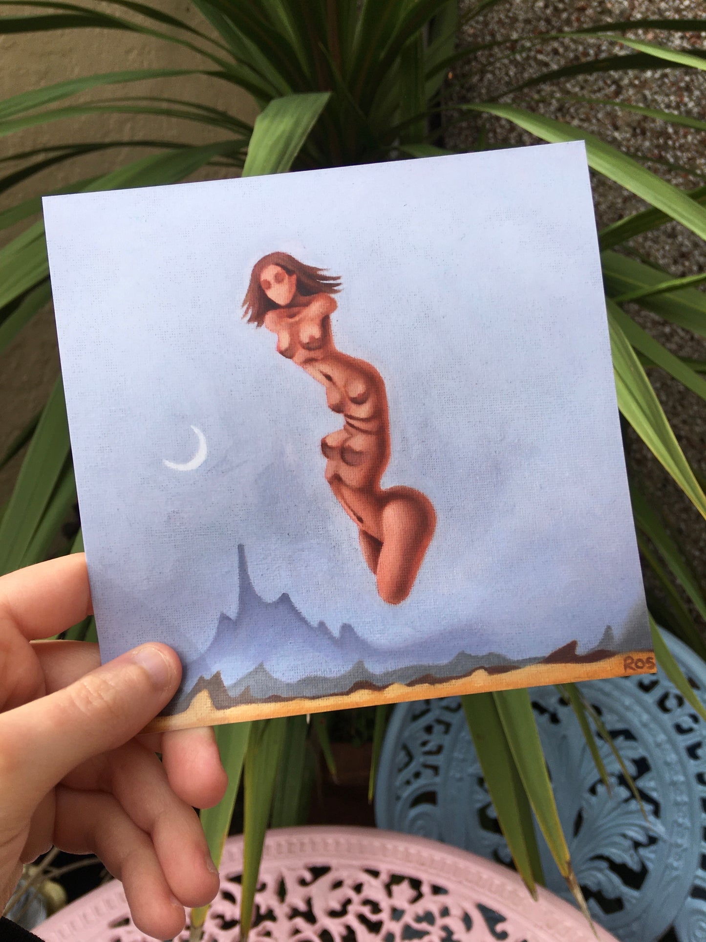 'A version of me went with you' (2023) | Art Print