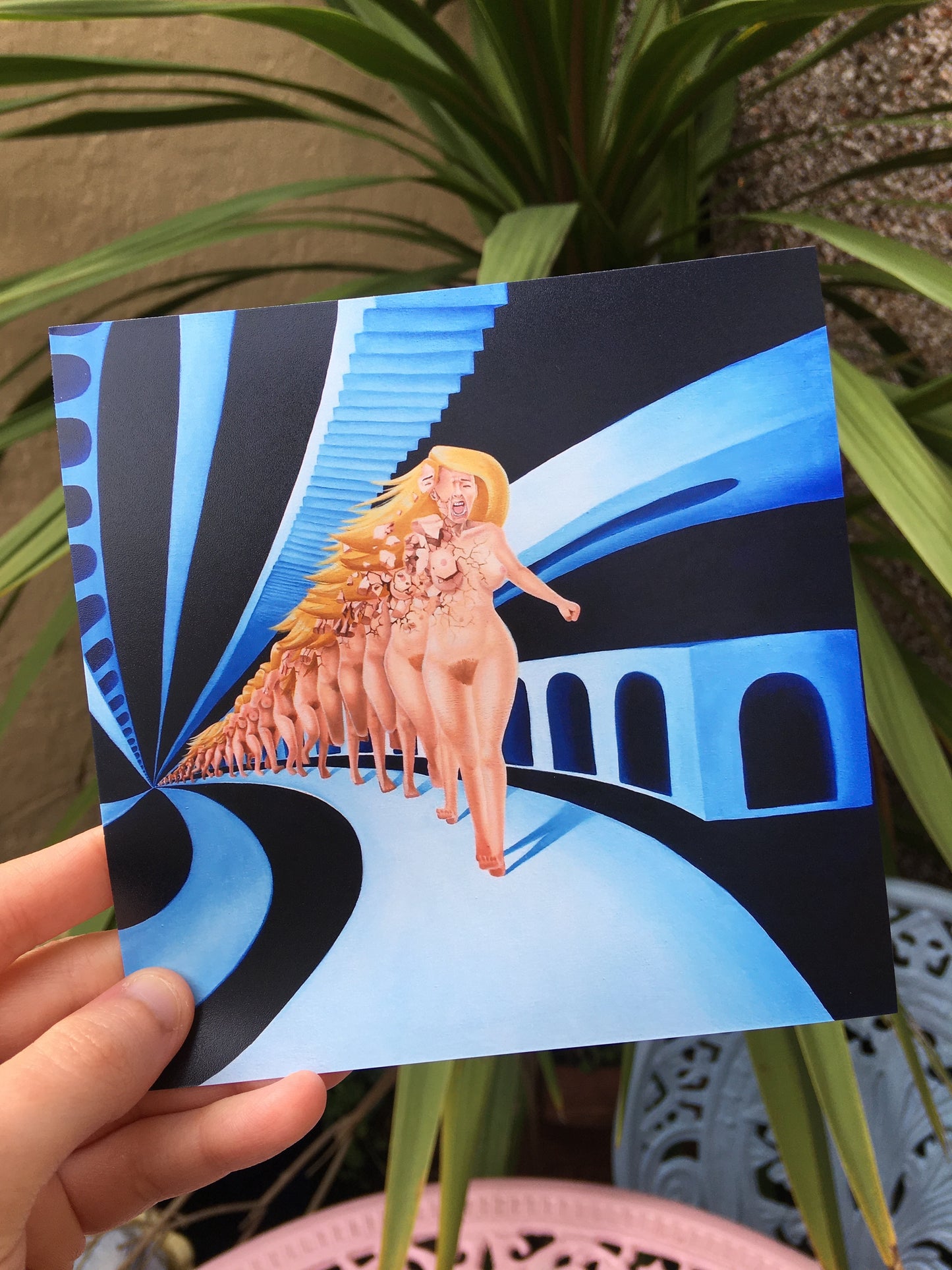 'The Lady Searching For Her Missing Right Arm II' (2022) | Art Print