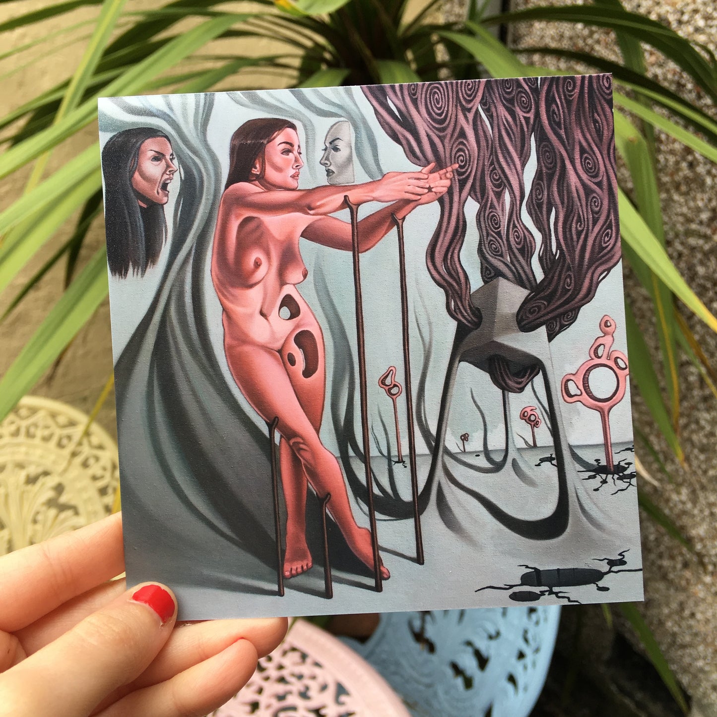 'What would you do if I said I hate you?' (2024) | Art Print