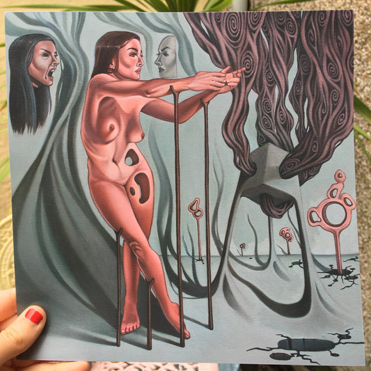 'What would you do if I said I hate you?' (2024) | Art Print