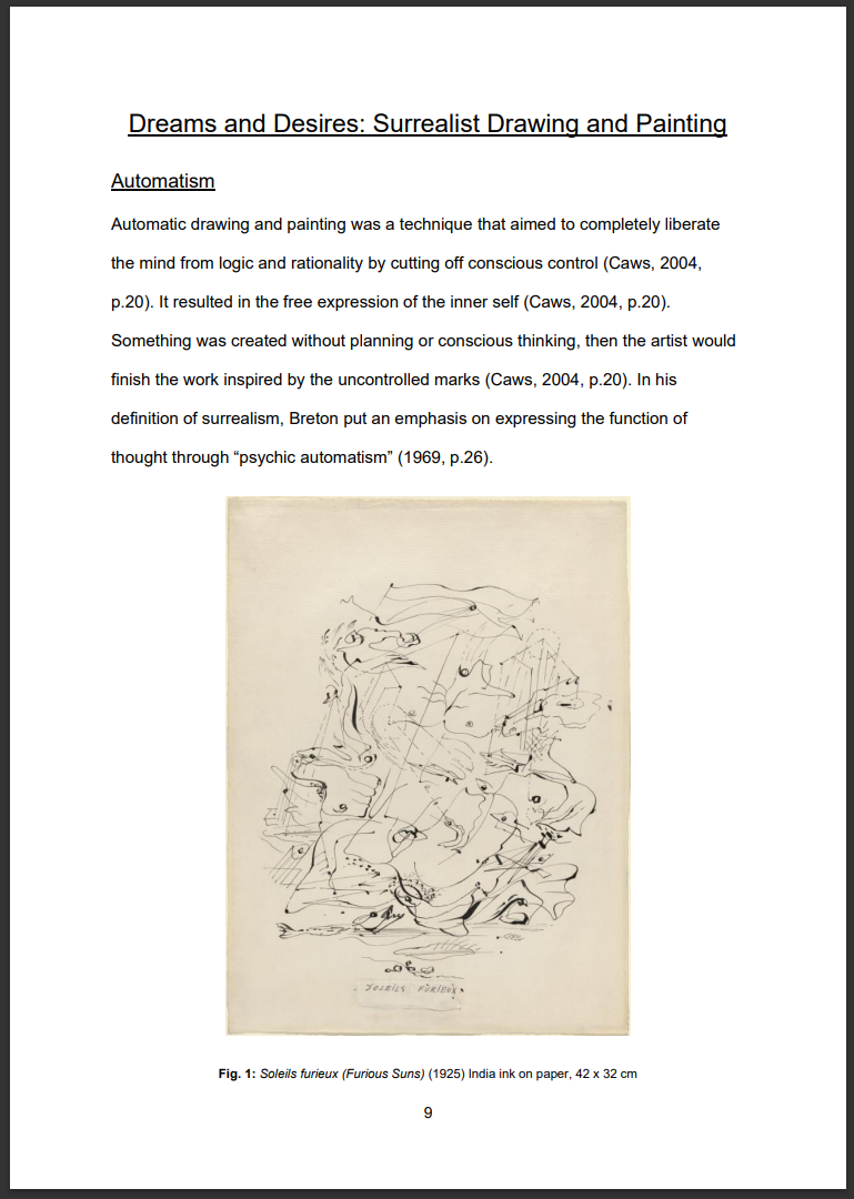 'Surrealism and the Human Experience' (Dissertation PDF Download)