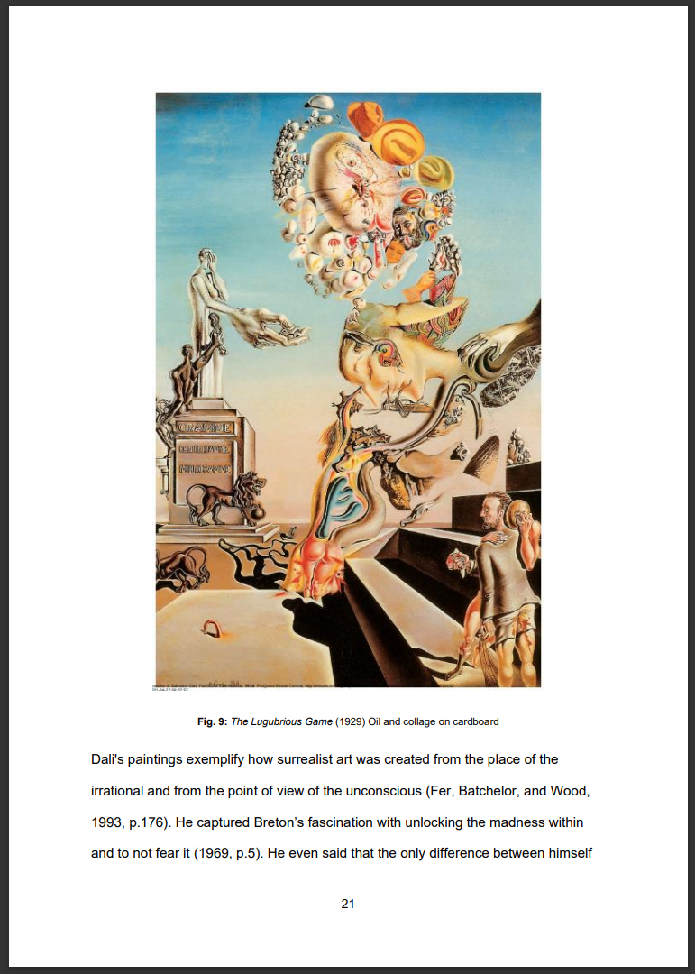 'Surrealism and the Human Experience' (Dissertation PDF Download)