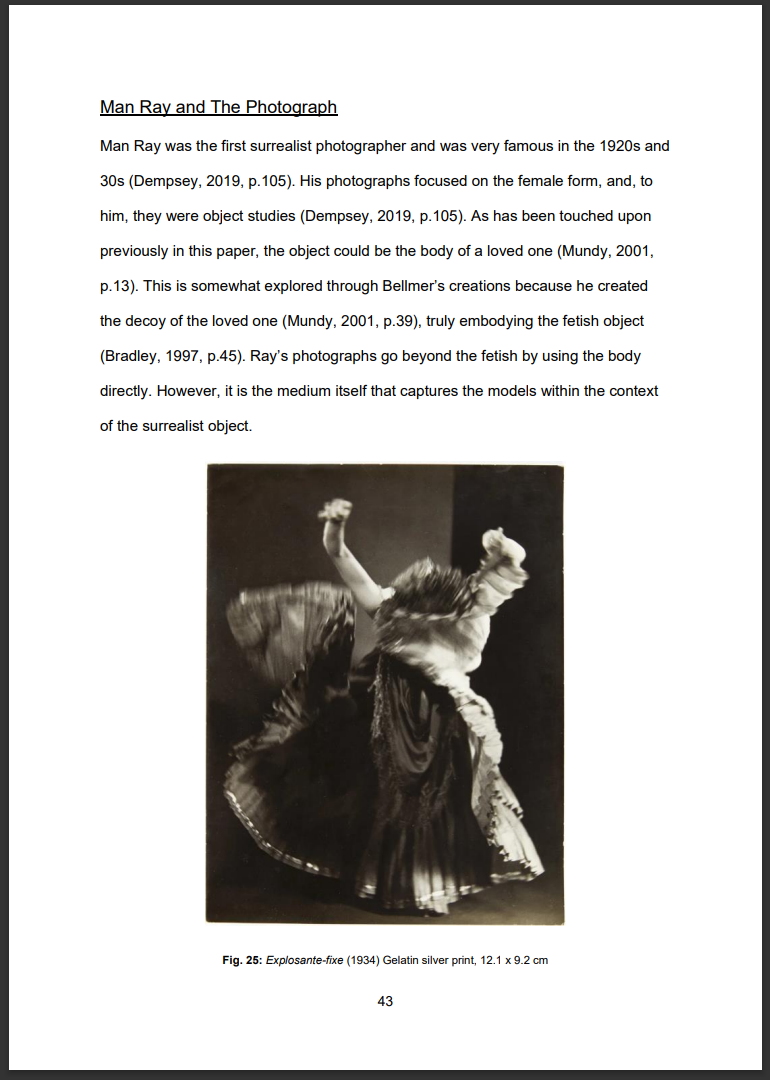 'Surrealism and the Human Experience' (Dissertation PDF Download)