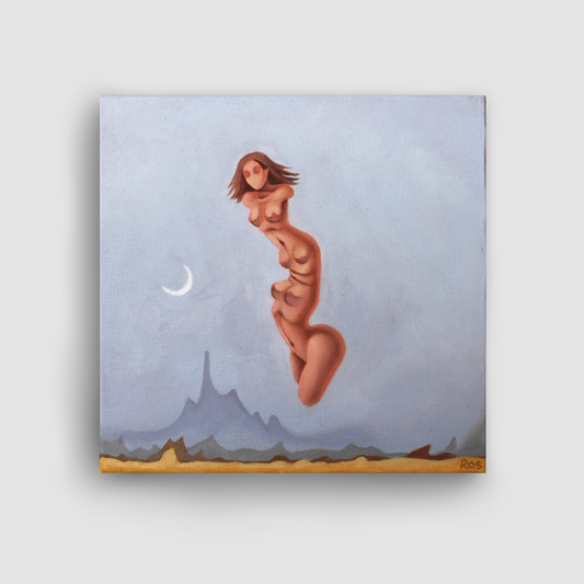 'A version of me went with you' (2023) | Art Print