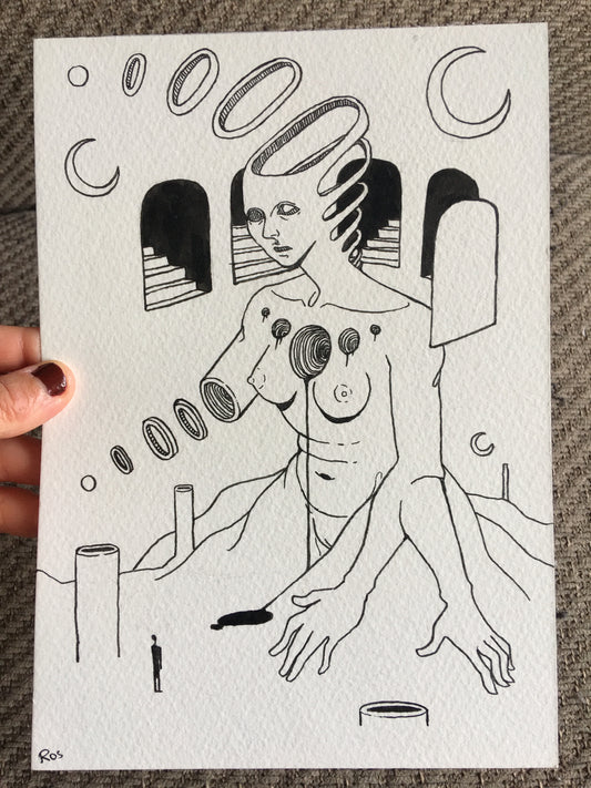 'What will you choose?' | Pen Drawing
