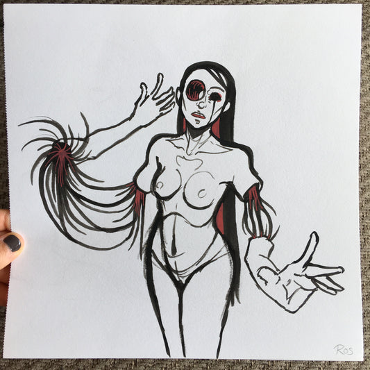 'Inner Vortex' | Ink Drawing