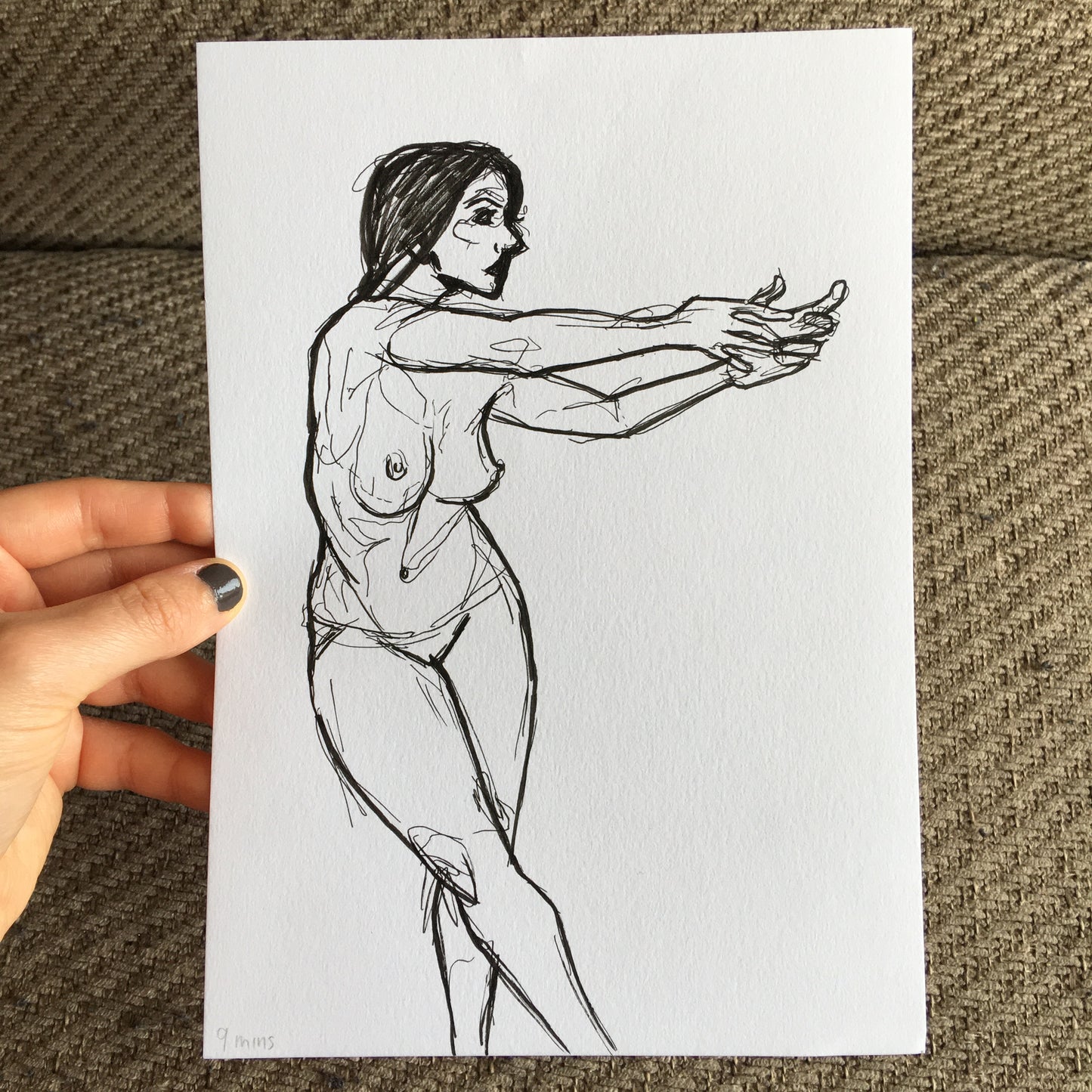 Simple Life Drawing [5] | 2024 | Pen Drawing