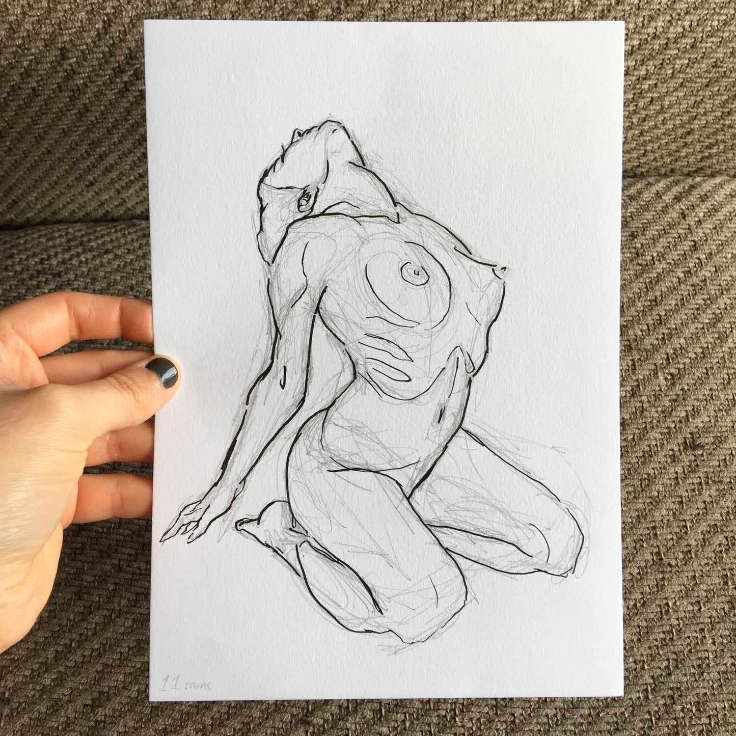 Simple Life Drawing [2] | 2024 | Pen & Pencil Drawing