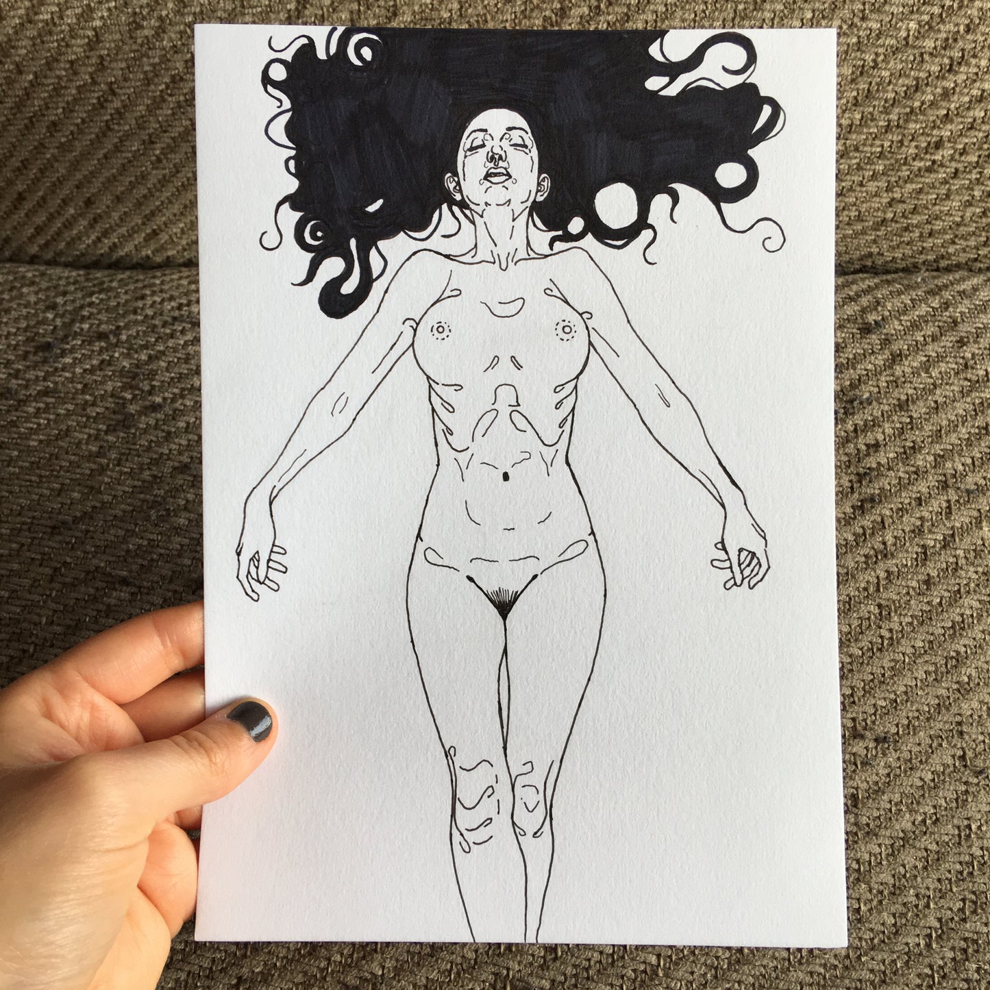 Simple Life Drawing [6] | 2024 | Pen Drawing
