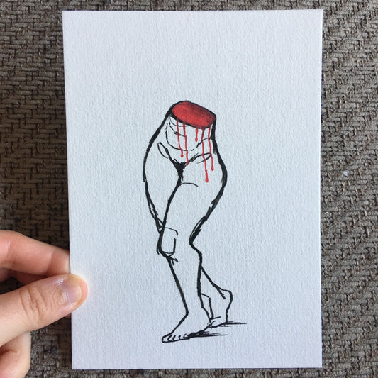Emotional Sketches of the Lower Half [3] | Pen Drawing