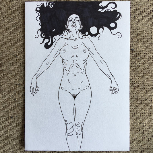 Simple Life Drawing [6] | 2024 | Pen Drawing