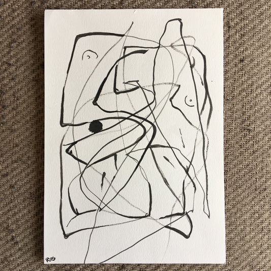 Unconscious Line Drawings | 2024 | Ink Drawings