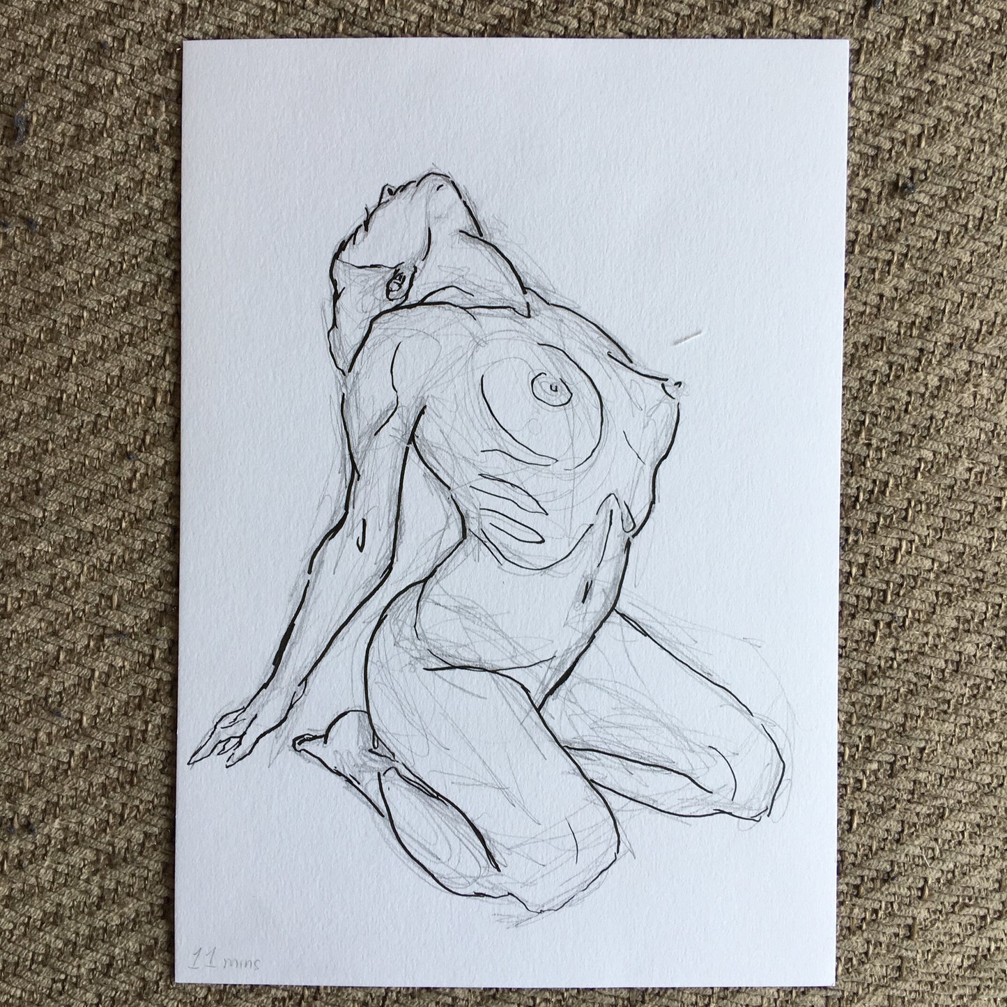 Simple Life Drawing [2] | 2024 | Pen & Pencil Drawing