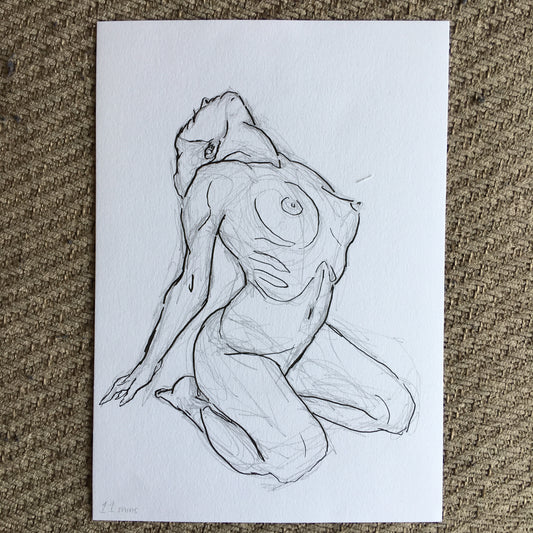 Simple Life Drawing [2] | 2024 | Pen & Pencil Drawing
