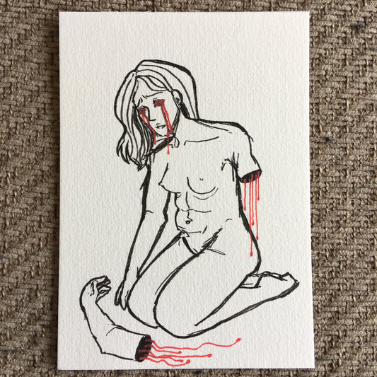 'LOSS' | 2025 | Pen Drawing