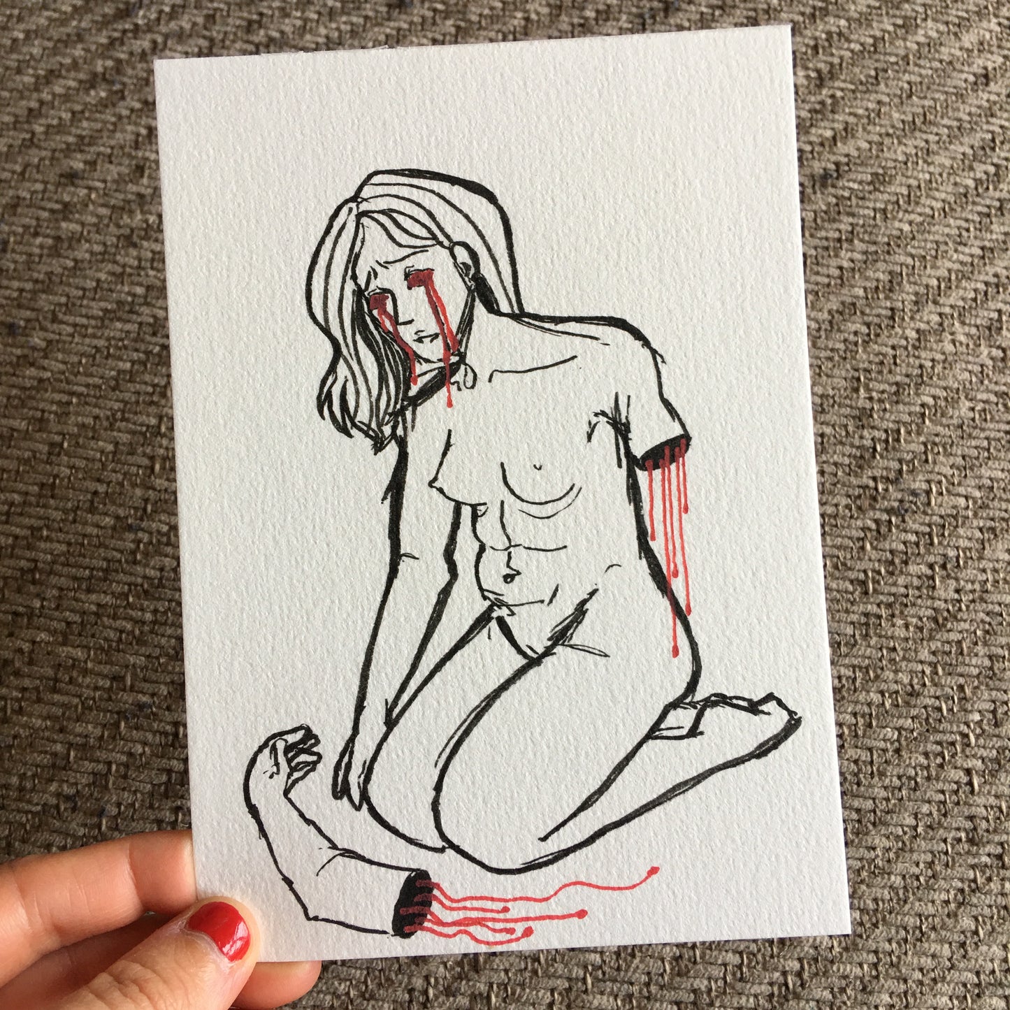 'LOSS' | 2025 | Pen Drawing