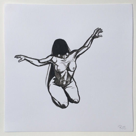 'The Faceless' [10] | 2022 | Ink Drawing